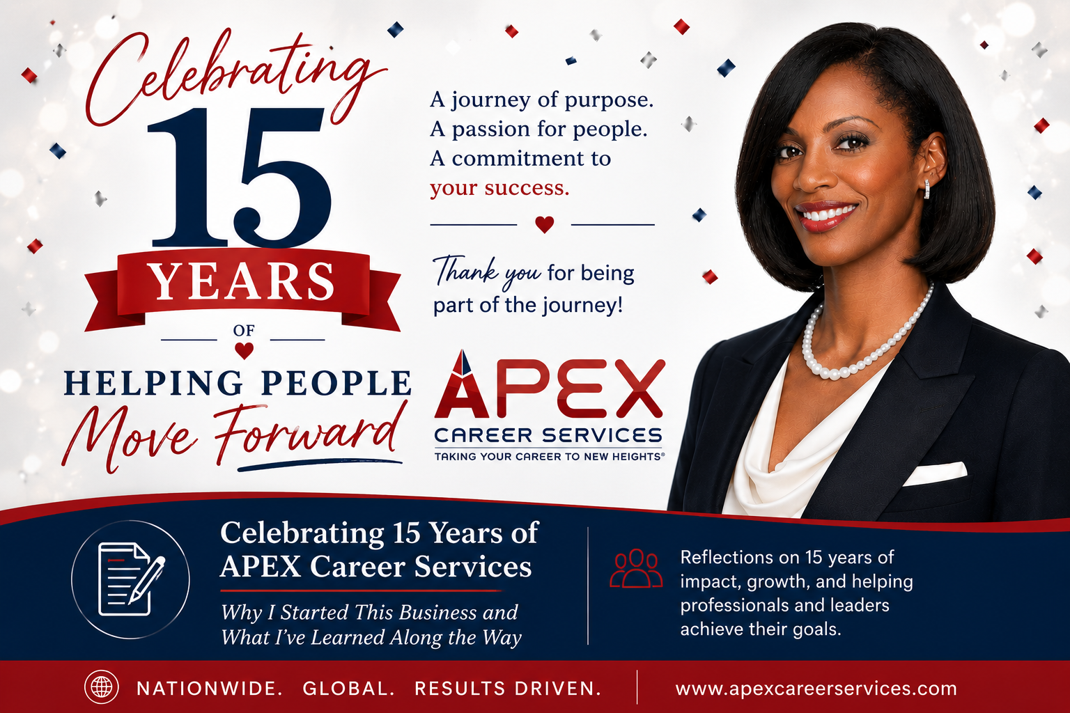 APEX Career Services Celebrates 15 Years